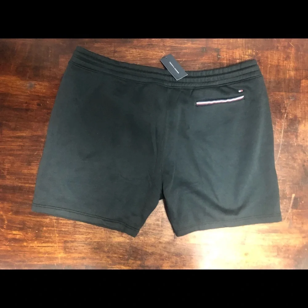 Black tommy cotton shorts sz 3xl